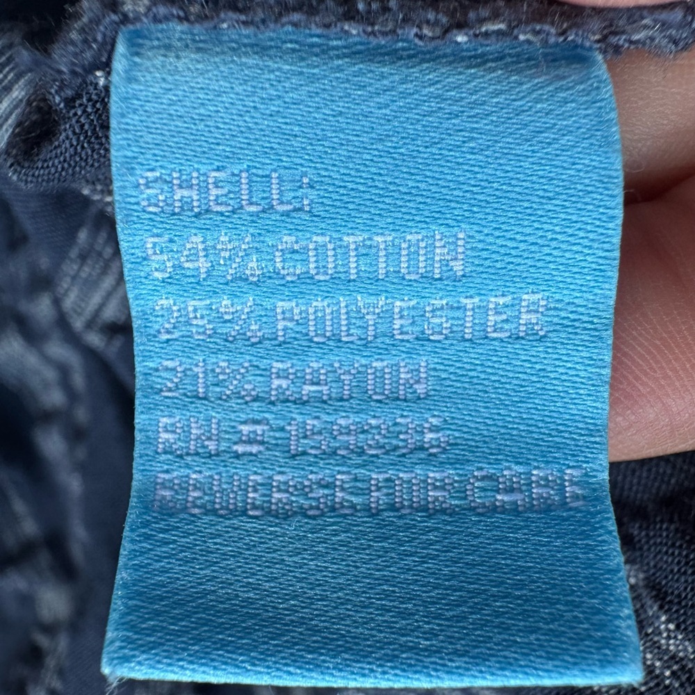 J McLaughlin Christa Tiered Linen Blend Midi Dress Women’s Size Large - Picture 9 of 9